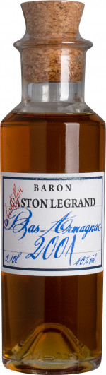Baron Gaston Legrand 2001 Armagnac 0,1