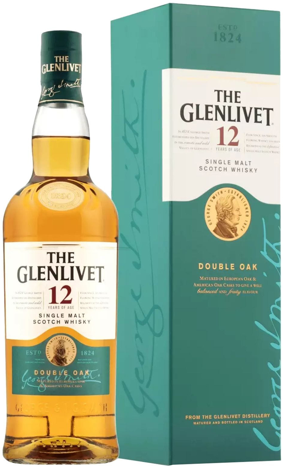 The Glenlivet 12YO - M&P Alkohole Wina Cygara