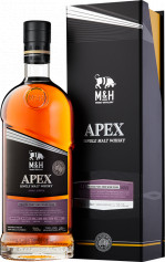 M&H APEX PEATED FORTIFIED WINE CASK SINGLE MALT 0,7 55,3%