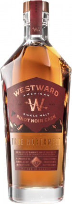 WESTWARD AMERICAN WHISKEY SINGLE MALT CASK PINOT NOIR