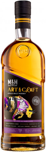 M&H ARTS&CRAFTS BEER BELGIAN SINGLE MALT 0,7 55,1%