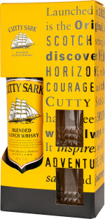 Cutty Sark Original 0,7l karton + 2 szkl