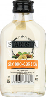 STAROSTA SŁODKO-GORZKA 0,1L 34%
