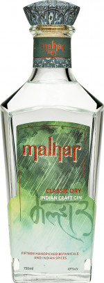 MALHAR CLASSIC DRY INDIAN GIN 0,7