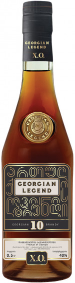 Georgian Legend Xo 10 Years 40% Brandy 0,5L