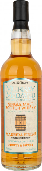 MMD CASK CRADT INCHGOWER MADEIRA FINISH 44,5% 0,7L