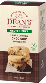 DEAN'S CHOC CHIP SHORTBREAD MINI BIT 90g