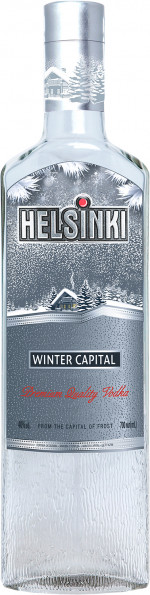 Helsinki Winter Capital Silver Vodka