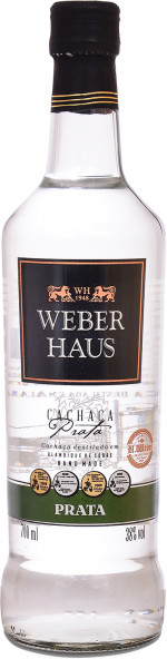 Cachaca Weber Haus Prata 0,7L 38%