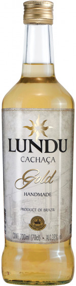 Cachaca Lundu Gold 0,7L 38%