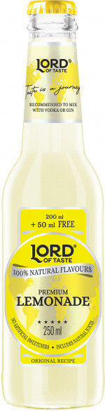 LORD OF TASTE PREMIUM LEMONADE 0,25L
