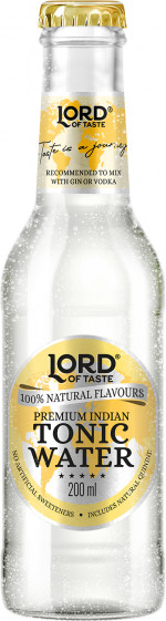 LORD OF TASTE PREMIUM INDIAN TONIC WATER 0,2L