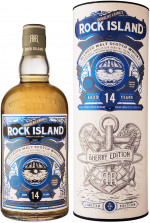 ROCK ISLAND BLENDED MALT 14YO SHERRY 0,7L 46,8% TUBA