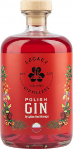 LEGACY POLISH DRY GIN RED ORANGE 0,7 42%