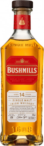 BUSHMILLS MALT 14YO MALAGA FINISH 0,7L