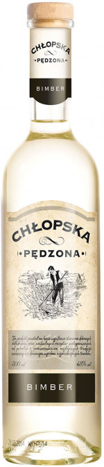 CHŁOPSKA PĘDZONA Bimber 0,5L 43%