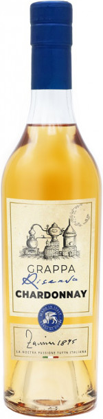 ZANIN GRAPPA RISERVA CHARDONNAY ALAMBICC HI 38% 0,5L