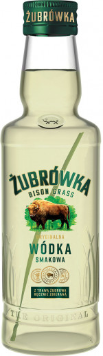 ŻUBRÓWKA ZIELONA BISON GRASS MINI 0,05L