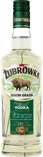 ŻUBRÓWKA ZIELONA BISON GRASS 0,5L