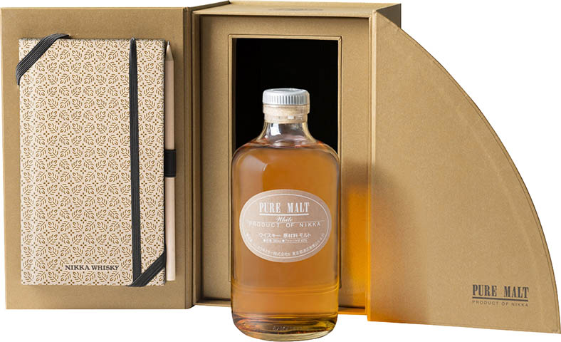 NIKKA PURE MALT WHITE 0,5 + NOTES 43%