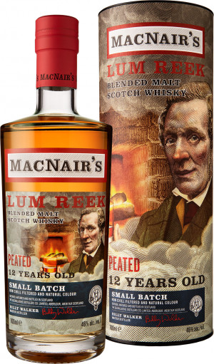 MACNAIR'S LUM REEK 12'YO PEATED BLENDED MALT 0,7L