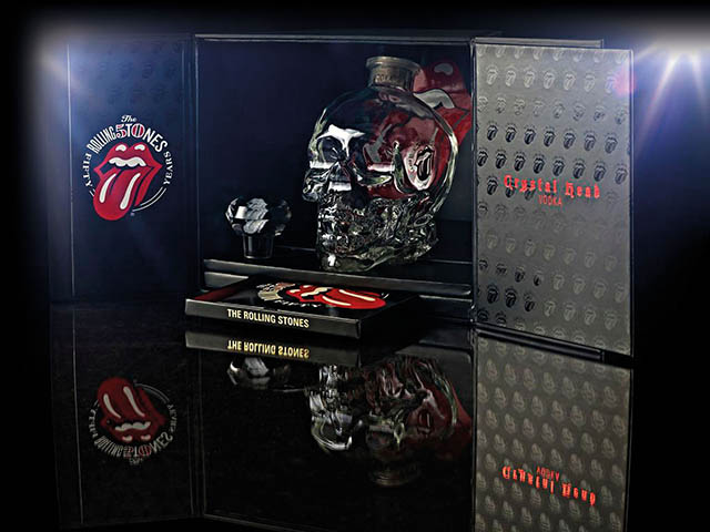Crystal Head Vodka Rolling Stones