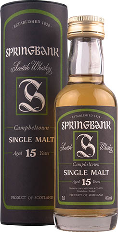 Springbank 15 YO Miniaturka