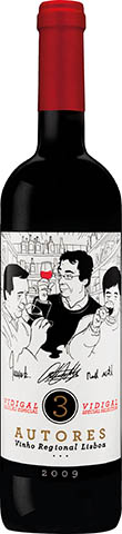 3 Autores Vinho Regional Lisboa 2014
