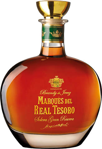 Marques Del Real Tesoro Solera Gran Reserva Brandy De Jerez
