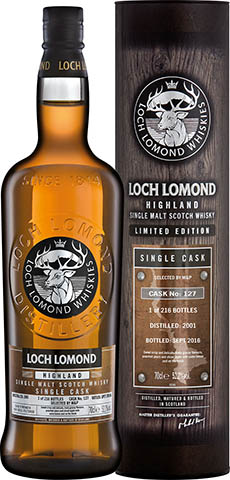 LOCH LOMOND 2001 CASK 127 52,2% 0,7