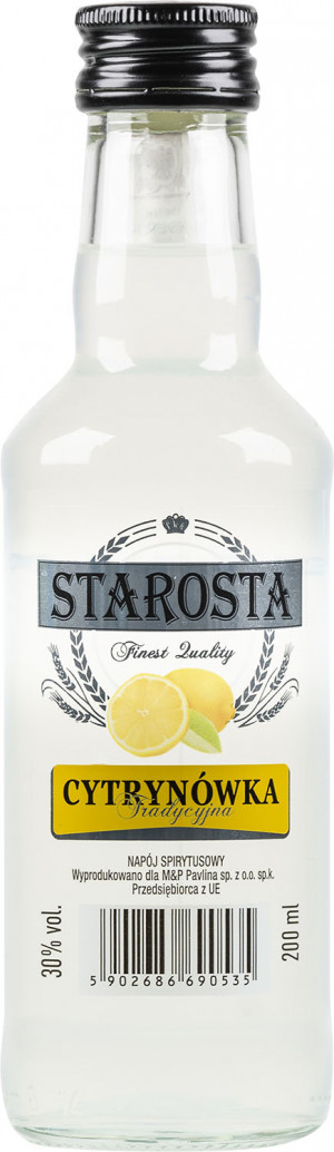 STAROSTA 0,2L CYTRYNÓWKA