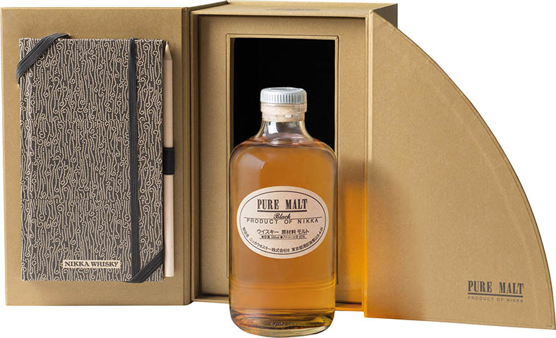 NIKKA PURE MALT BLACK 0,5 + NOTES 43%