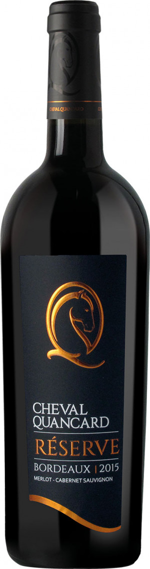 BORDEAUX RESERVE MERLOT-CAB SA 2016 CH.QUNCAR 0,75