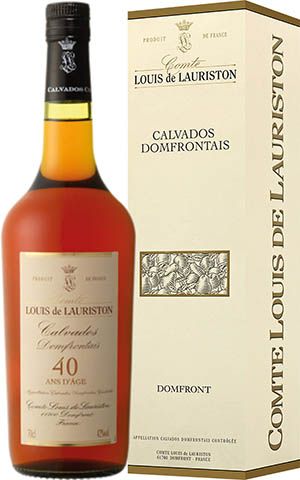 CALVADOS DOMFRONTAINS LAURISTON 40YO 0,7