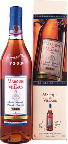 MARQUIS DE VILLARD VSOP BRANDY 0,7L