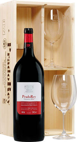 Pradorey Roble 1,5l Skrzynka+Kieliszki