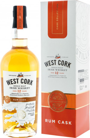 West Cork 12YO Rum Cask Malt Kartonik
