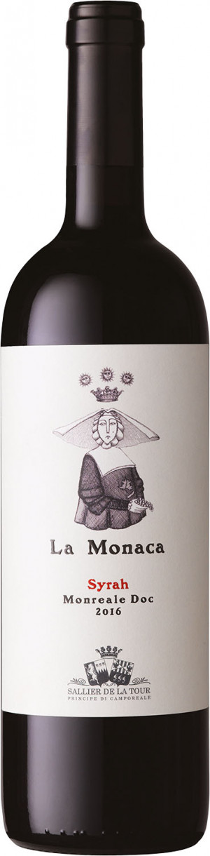 TASCA LA MONACA SYRAH 2016 0,75 MONREALE