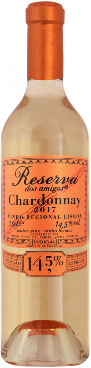 RESERVA DOS AMIGOS CHARDONNAY 2017 0,75L 14,5%