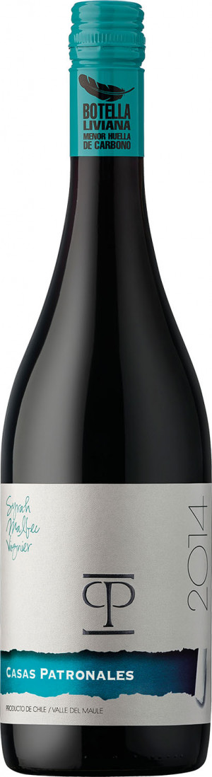 CASAS PATR SYRAH/MALBEC/VIOGNER 2016 0,75