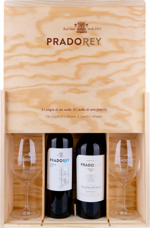 Pradorey Crianza + Verdejo Skrzynka 2 butelki