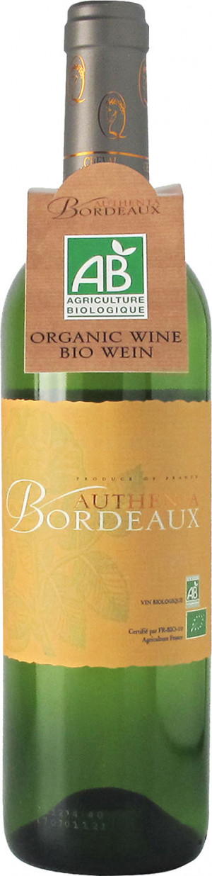 BORDEAUX AUTHENTA BIO BLANC 0,75 2015