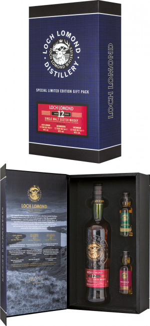 Loch Lomond 12YO gift + 2 but MINI