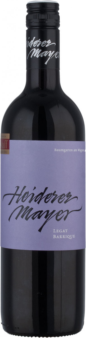 Heiderer Legat Cuvee Barrique 2015