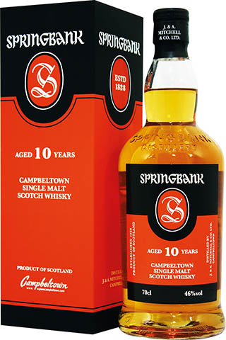 SPRINGBANK 10YO 0,7L KARTON 46%