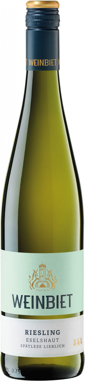 Weinbiet Mussbacher Riesling Spatlese 2017