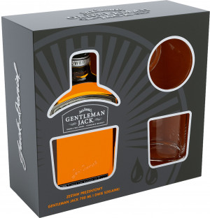 Gentelman Jack Kartonik + 2 szklanki