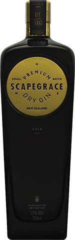 Scapegrace Premium Dry Gin Złoty 1l