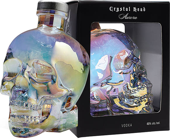 CRYSTAL HEAD VODKA AURORA CZASZKA 0,7L