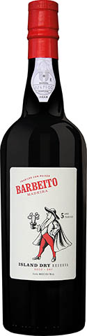BARBEITO MADEIRA 5YO ISLAND DRY 0,75